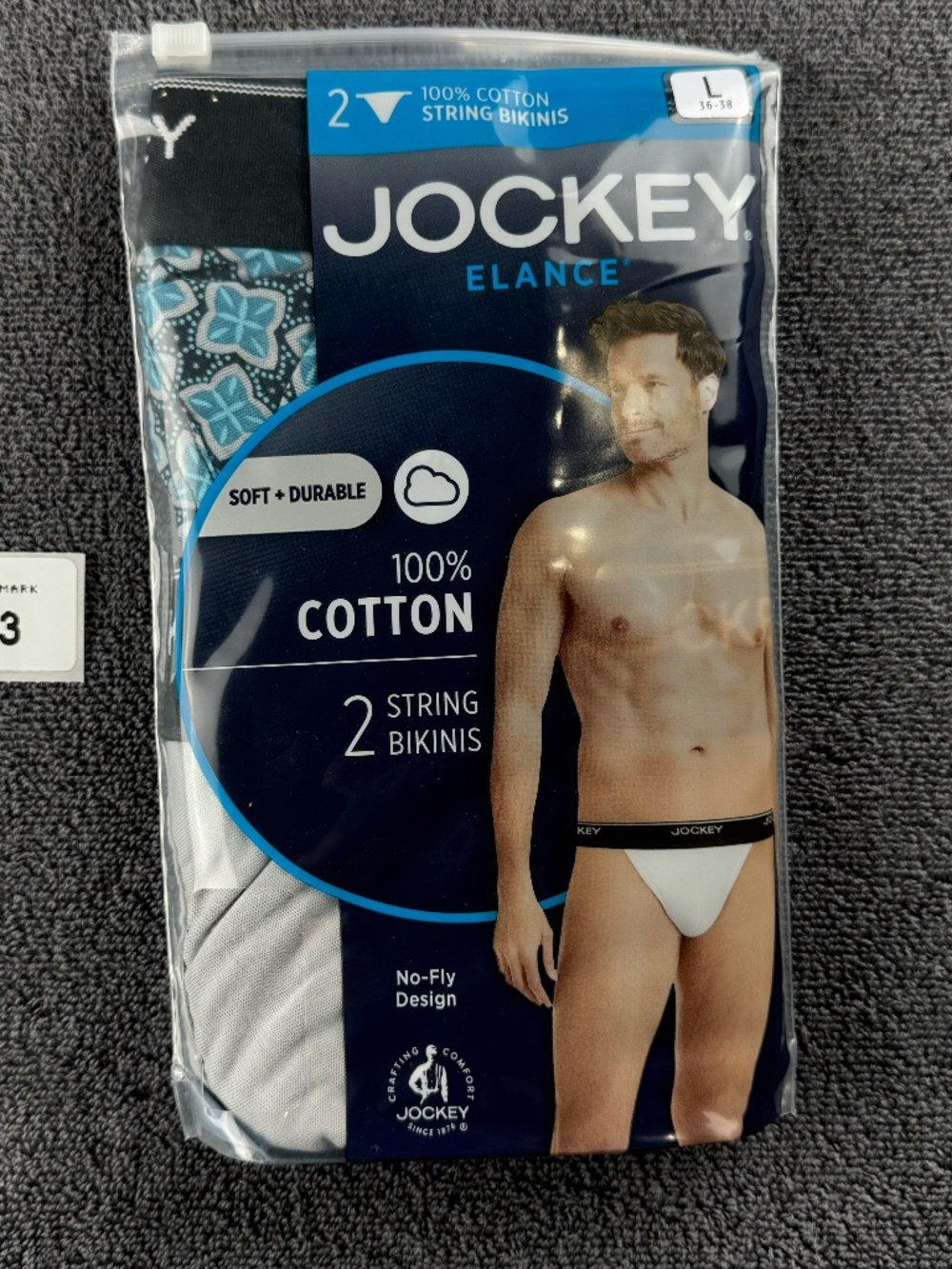 Men's Jockey Elance string bikini 2-pack